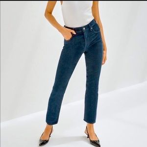 Denim forum yoko slim corduroy - aritzia